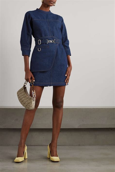 fendi sequin dress|fendi denim dress.